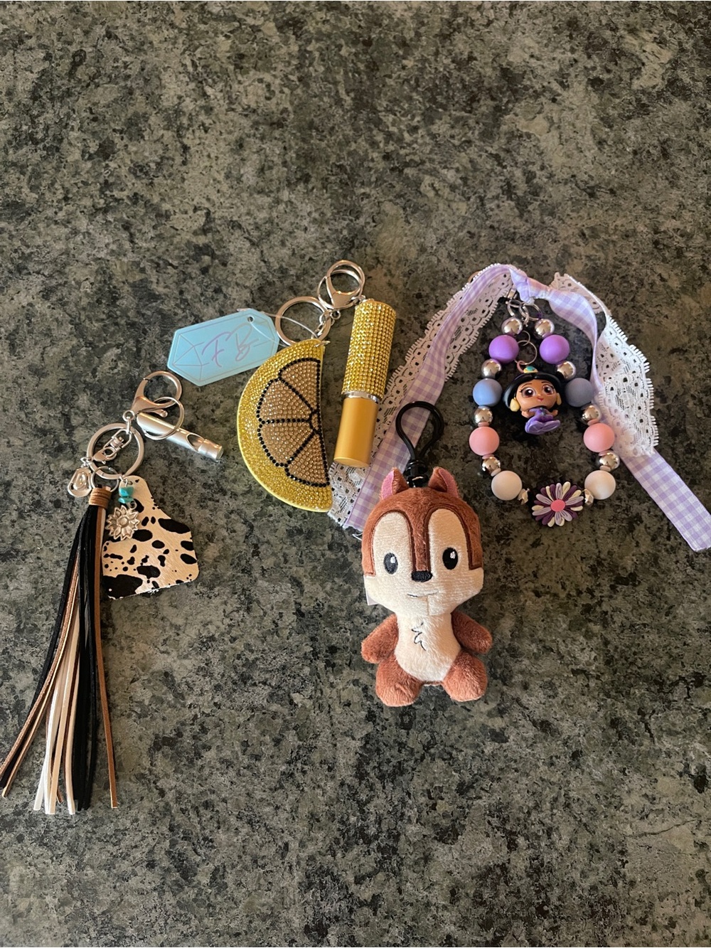Bundle of 4 Cute Purse Charms